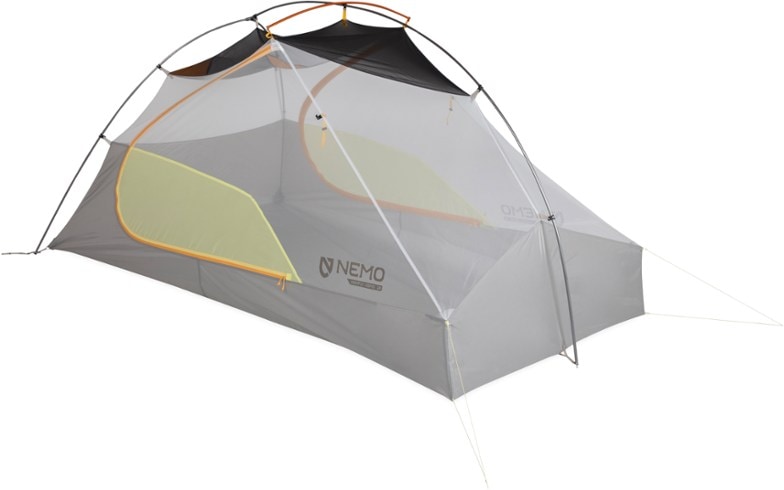 Mayfly OSMO tent showing interior space for two campers