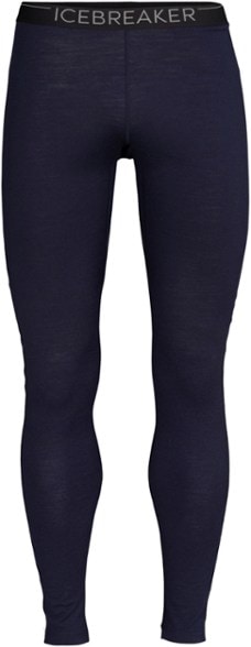 Sonebula merino wool leggings for men, showing the flatlock stitching and gusseted design.