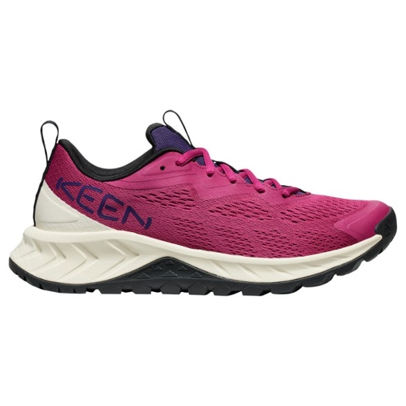 Side view of Versacore Women's Adventure Hiking Shoes showcasing lightweight design.