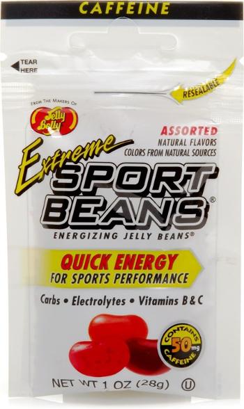Close-up of Energize Sport Jelly Beans in a workout setting