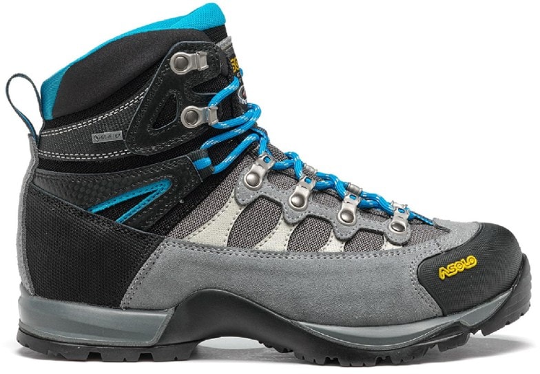 Asolo Stynger GTX Women's Hiking Boots front view showing design and material.