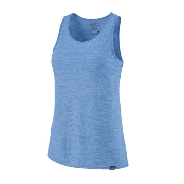 Front view of the Eco-Friendly Capilene Cool Daily women's tank top, perfect for running.
