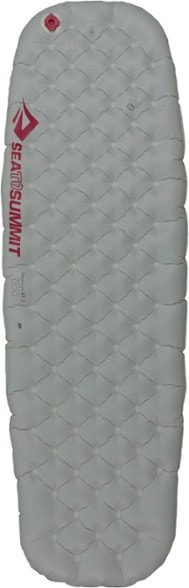 Ether Light XT Women's Insulated Air Sleeping Pad showcasing its plush thickness and design.