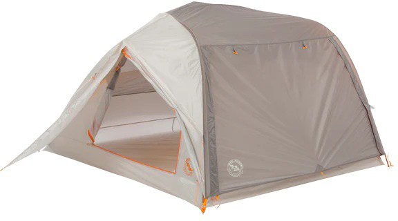 Salt Creek SL3 tent with awning for stargazing during camping