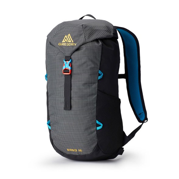 Front-angle view of the TrailFlex 16 Hydropack showcasing lightweight build and breathable mesh panels.