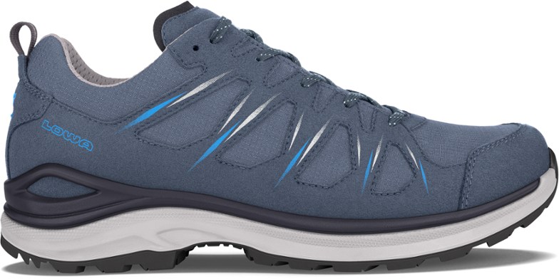 Lowa Innox Evo II GTX Men's Hiking Shoes from the side showcasing the breathable uppers.
