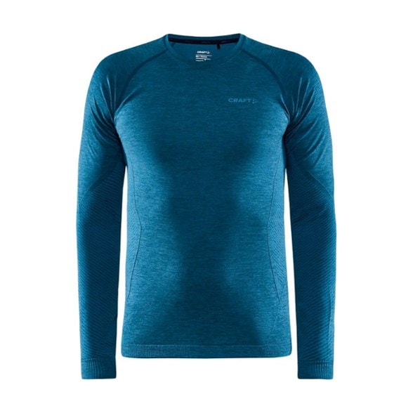 Craft CORE thermal shirt for men, showcasing the seamless design from the front.