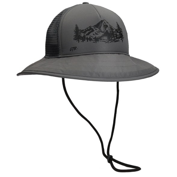 Sombra Adjustable Sun Hat showing adjustable back and brim
