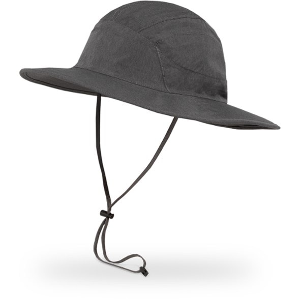 Front view of Ultra Storm Boonie Hat showcasing its waterproof fabric and adjustable sizing.