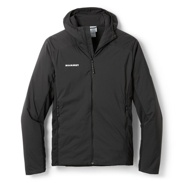 Front view of Mammut Rime Light insulated jacket for skiing.
