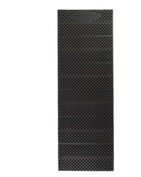 Side view of the TrekMate UltraLite Folding Sleep Mat on a campsite.