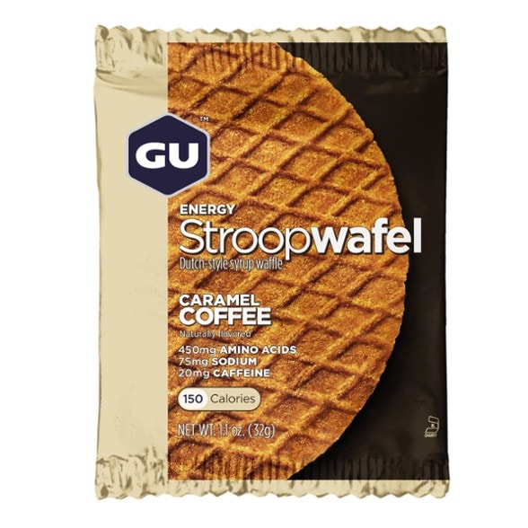 Power Up Stroopwafel showing delicious syrup between two crispy waffles