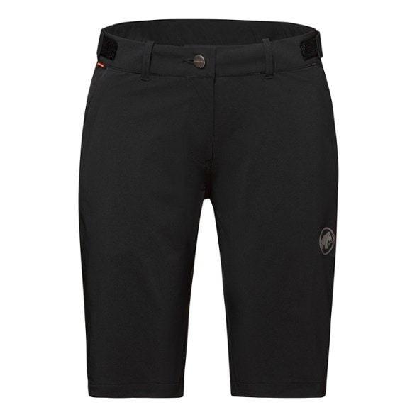 Front view of Runbold ProDry women's hiking shorts showing adjustable waistband and quick dry fabric