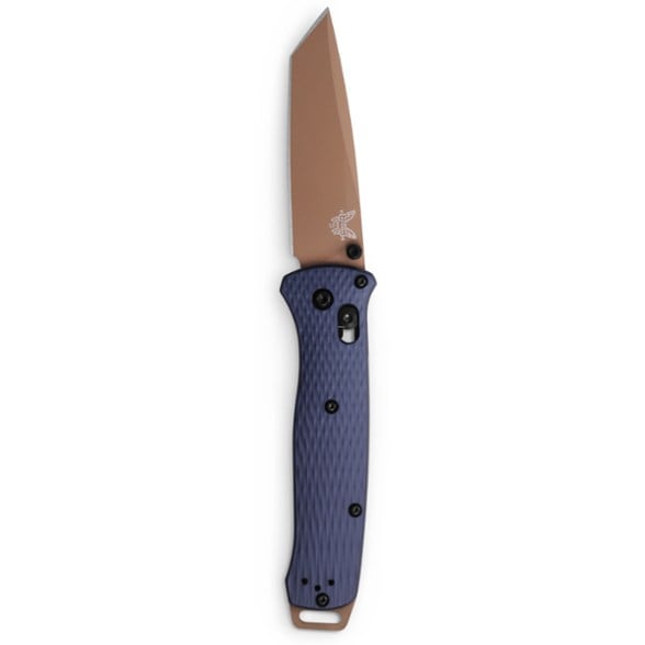 Benchmade Bailout 537FE-02 knife showcasing the tanto blade design.
