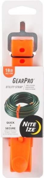 GearPro Heavy-Duty Utility Strap with aluminum buckle, displaying its UV-resistant TPU material.