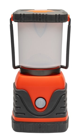 SOL LED Camping Lantern 3D in use at a campsite during the night.