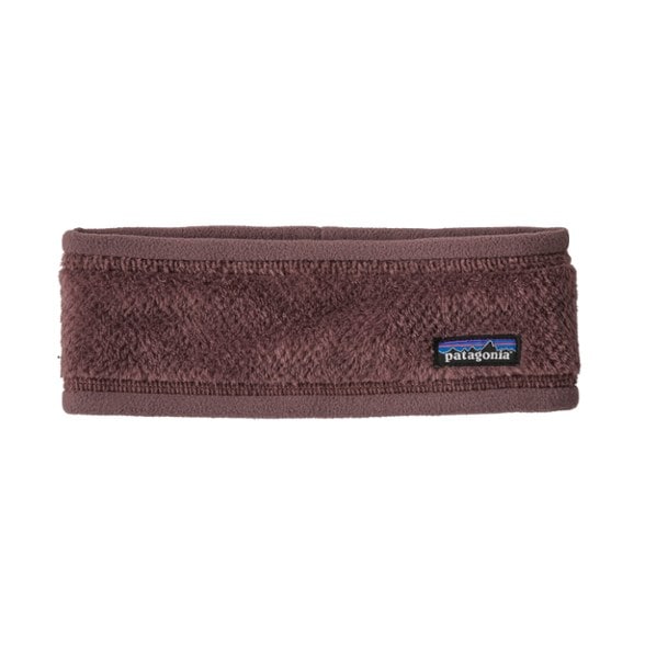 Patagonia Re-Tool fleece headband showcasing its soft texture and ear coverage feature.