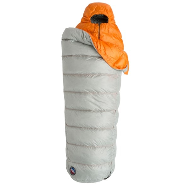 Big Agnes 3-in-1 sleeping bag showcasing its versatile configurations for different temperatures.