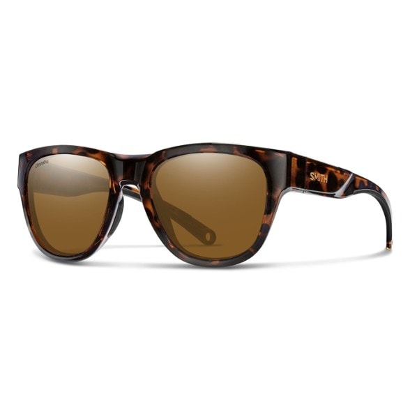 Smith Rockaway polarized sunglasses showcasing vibrant colors for outdoor activities.