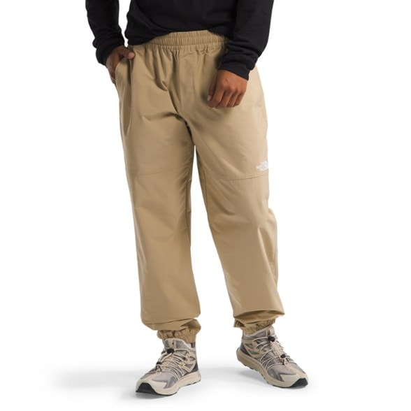 TrailGuard WindShield men's hiking pants showing side view with wind resistant fabric texture