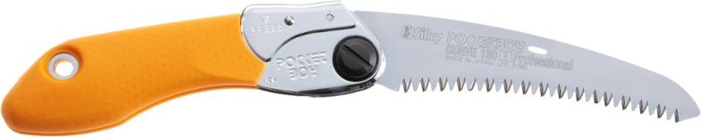 Silky Pocketboy curved blade saw in use on a camping trip.