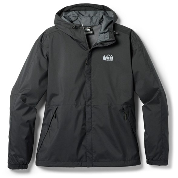 Trailblazer Women's Waterproof Rain Jacket front view, perfect for outdoor activities.