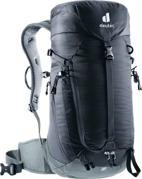 Deuter Trail 18 men's hiking pack with adjustable straps and hydration system compatibility.