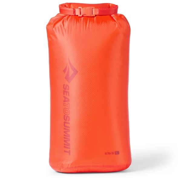 Close-up of the Ultra-Sil dry bag showing the durable fabric and roll-top closure.