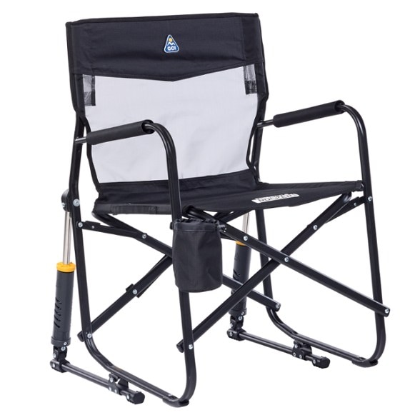 GCI Outdoor rocking chair with cup holder, perfect for camping