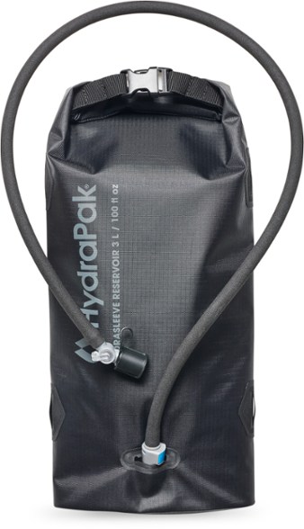 ChillFlow Insulated Hydration Reservoir in outdoor setting, showcasing its rugged design.