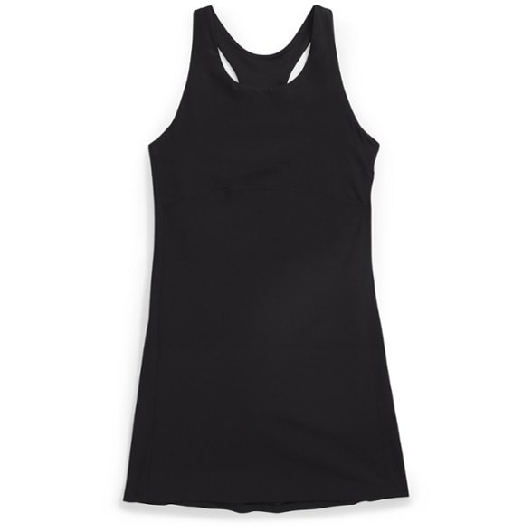Front view of Eco-Friendly Hiking Dress with built-in undershorts