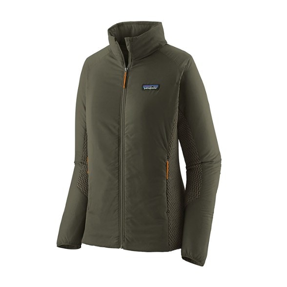 Patagonia Women's Nano-Air Light Hybrid Jacket from the front, demonstrating its sleek design.