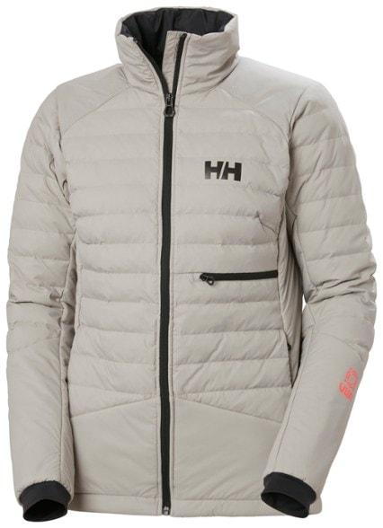 Elevation Women's Down Jacket - front view showcasing its sleek design and pockets