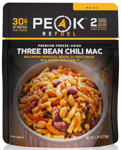 Bowl of Vegan Three Bean Chili Mac ready to eat, highlighting its rich textures.