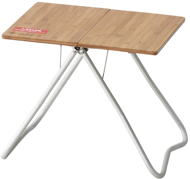 TrailMate folding camping table with carrying case packed and ready for hiking trip