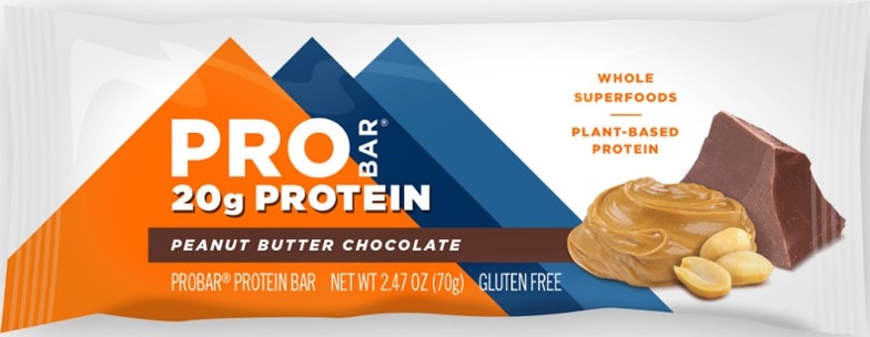 Close-up of Plant-Powered Muscle Recovery Bar showcasing its texture and ingredients.