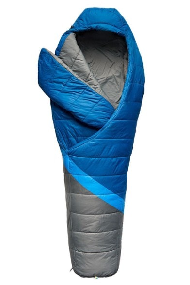 Sierra Designs Night Cap 20 sleeping bag showcasing its oversized comforter