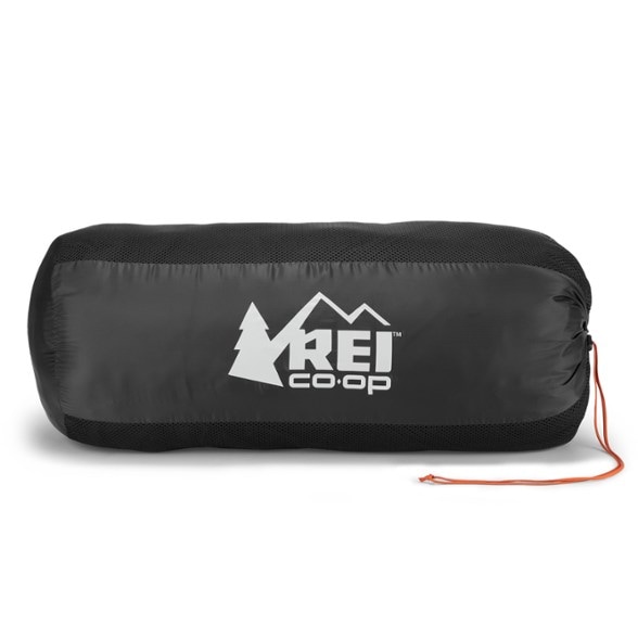 Eco-Friendly Mesh Storage Sack for Sleeping Bags showing breathable design.