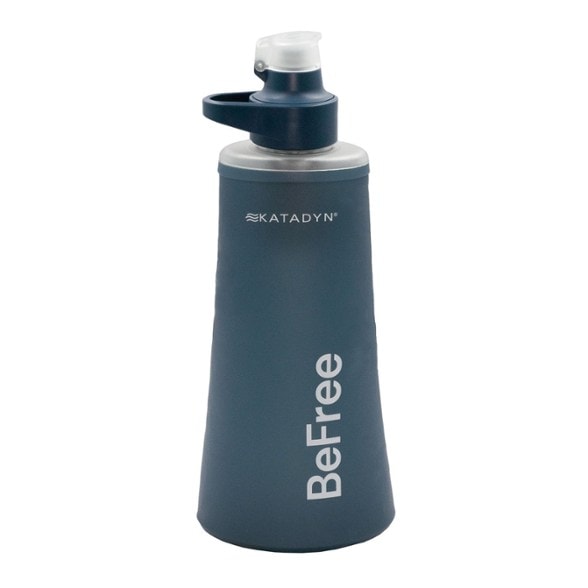 Adventure Water Filter Bottle Pro 1.0L in a rugged hiking setting
