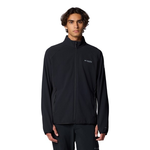 Columbia Spectre Ridge water repellent jacket front view, perfect for outdoor adventures.