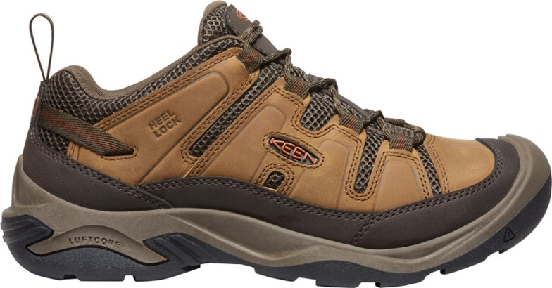 KEEN Circadia Vent men's hiking shoes showcasing the breathable upper and lightweight design.