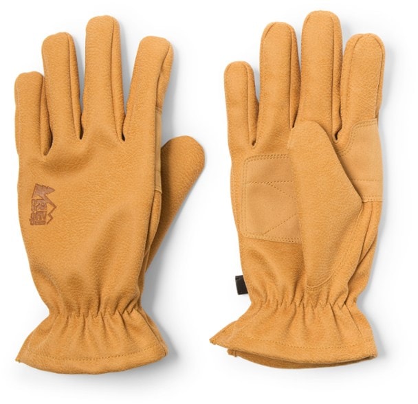 EcoTrail Work Gloves showcasing double-layer palms and elastic cuffs for secure fit.