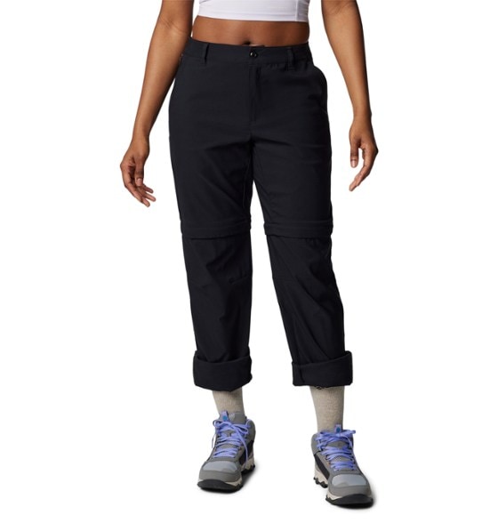 Leslie Falls Women's Convertible Trail Pants in action during a hike