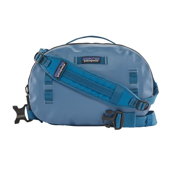 AquaTrail Lightweight Hip Pack showcasing its waterproof features and organizer pocket.