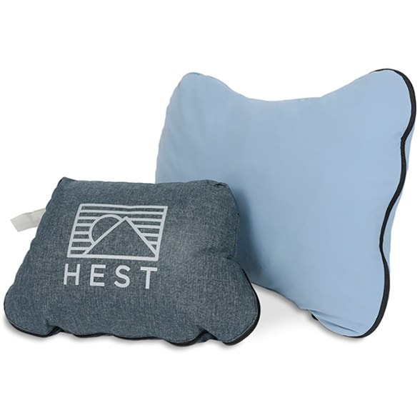 ComfortFold Memory Foam Camp Pillow with travel cover
