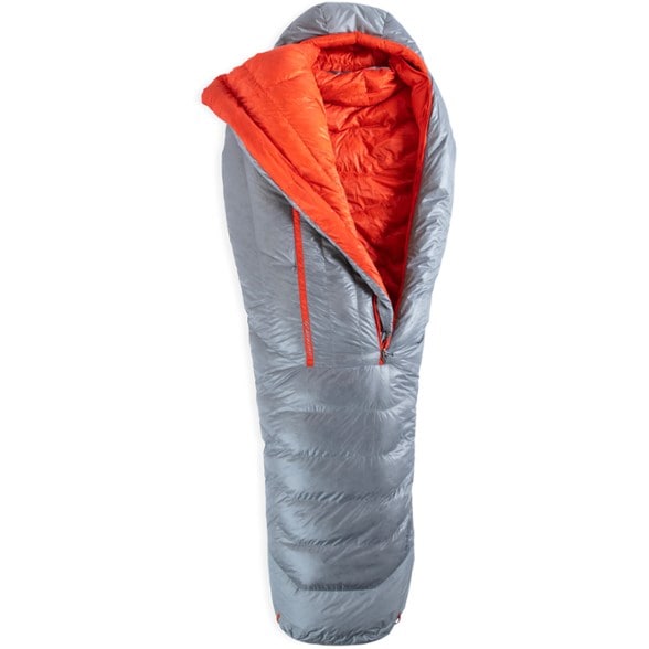 NEMO Coda sleeping bag showing tapered design for backpacking