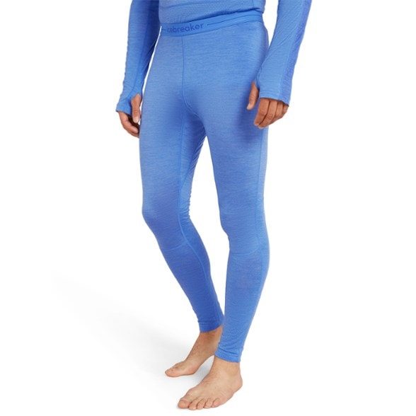 ZoneKnit Ultralight Merino Thermal Leggings viewed from the front, showcasing the fabric and fit.