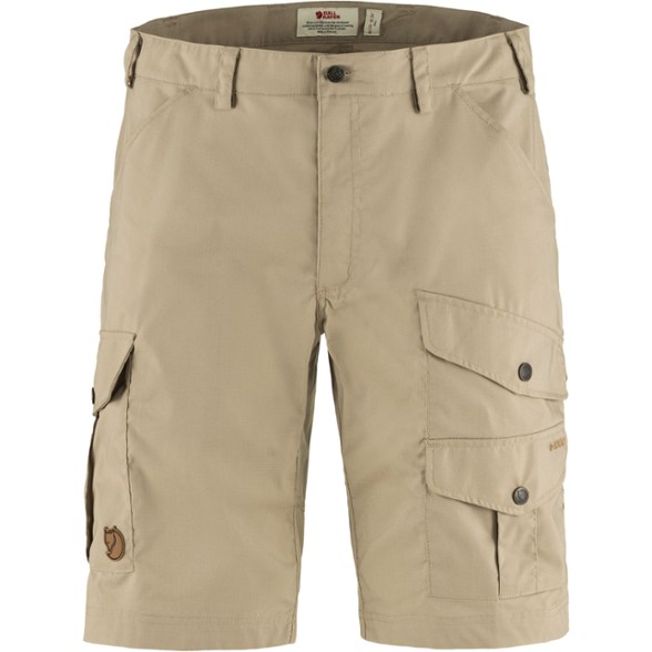 Front view of TrailFlex shorts showing breathable fabric and lightweight design