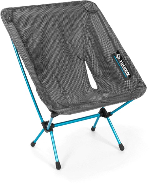 Side view of Helinox UltraLite Camp Chair Zero showing compact frame and lightweight design