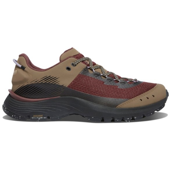 Side view of Trail Junction Men’s Hiking Boots showcasing breathable mesh uppers.